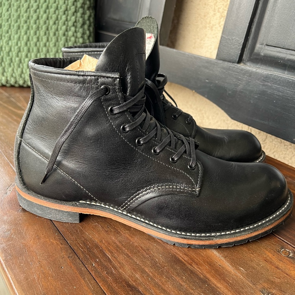 Red Wing Beckman Black boots